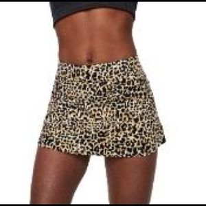 ISO Outdoor Voices Leopard Exercise Skort